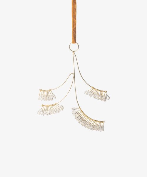 Hanging Beaded Stems Decoration