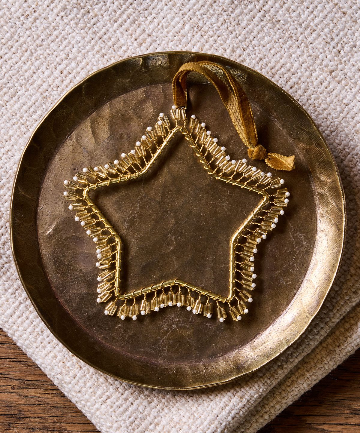 Hanging Beaded Star