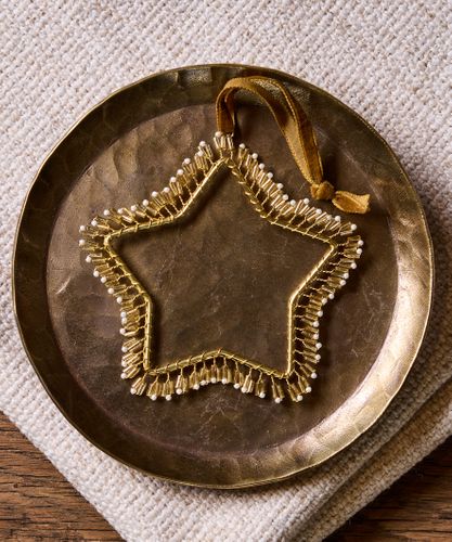 Hanging Beaded Star