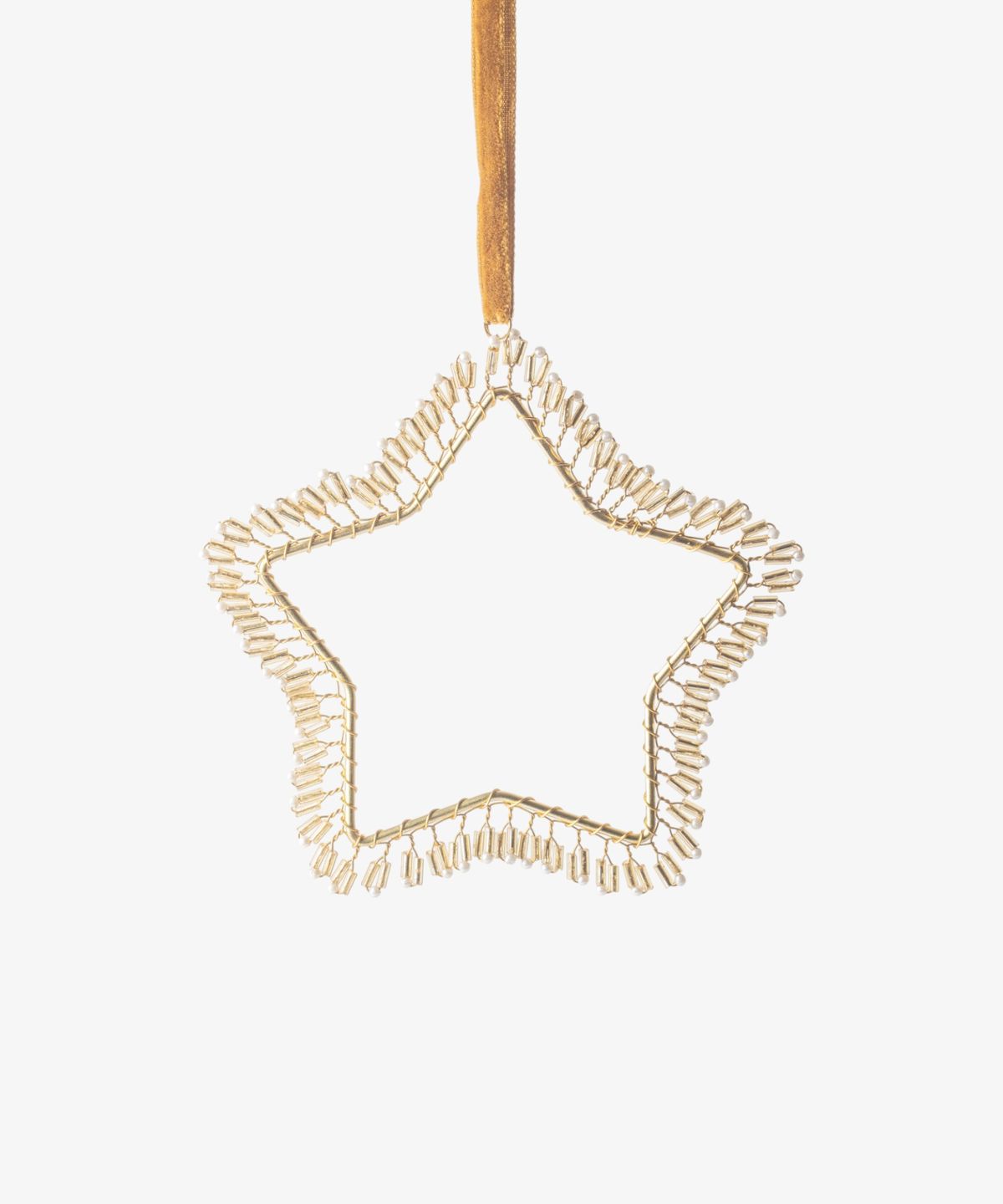 Hanging Beaded Star