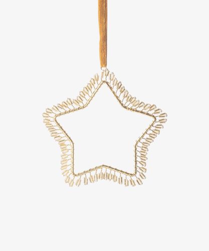 Hanging Beaded Star