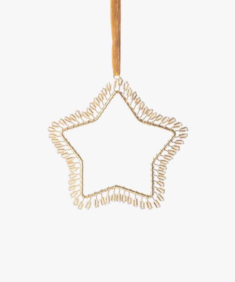 Hanging Beaded Star