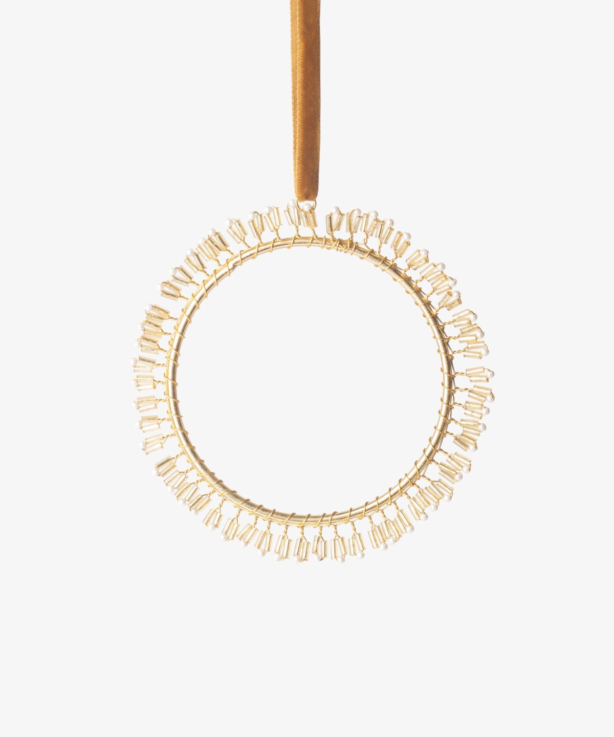 Hanging Beaded Circle