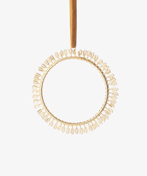 Hanging Beaded Circle