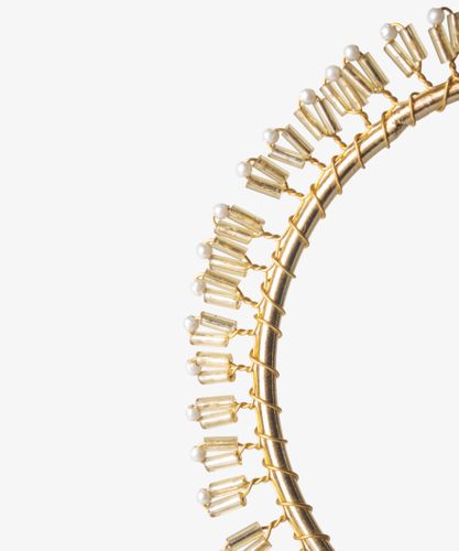 Hanging Beaded Circle