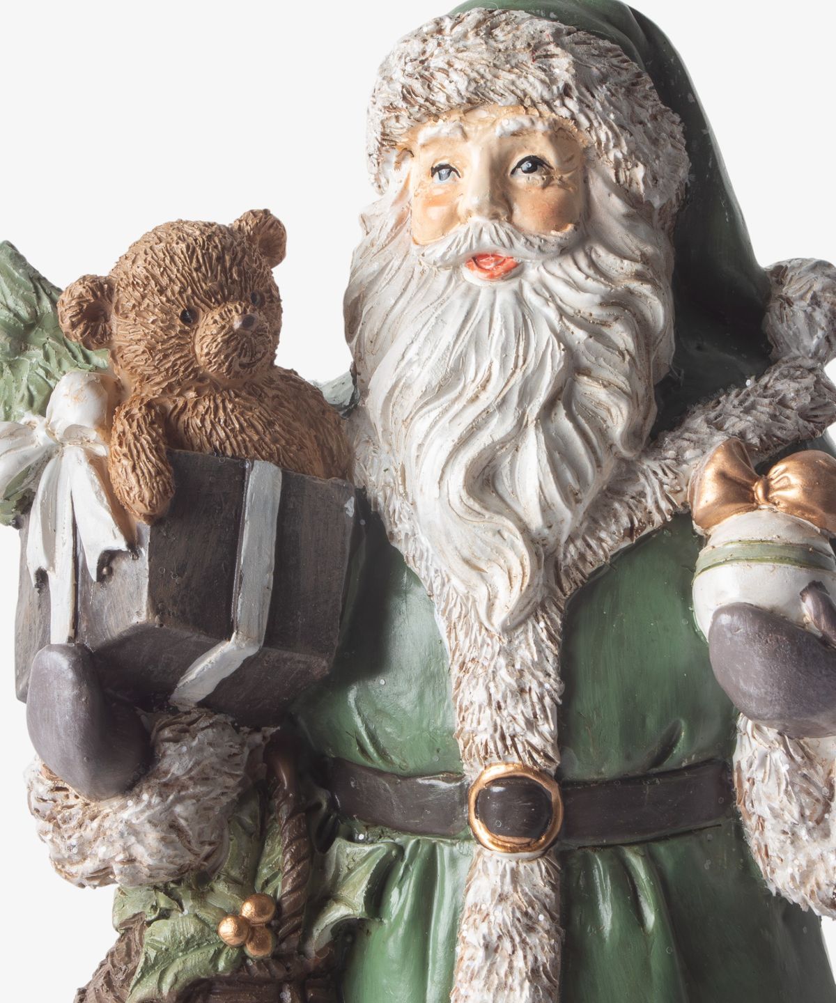 Festive Santa with Bear
