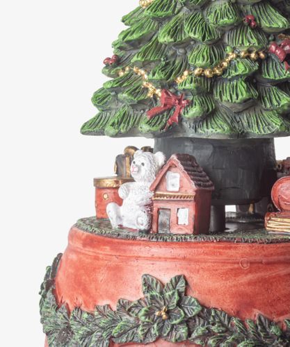 Classic Noel Tree Music Box
