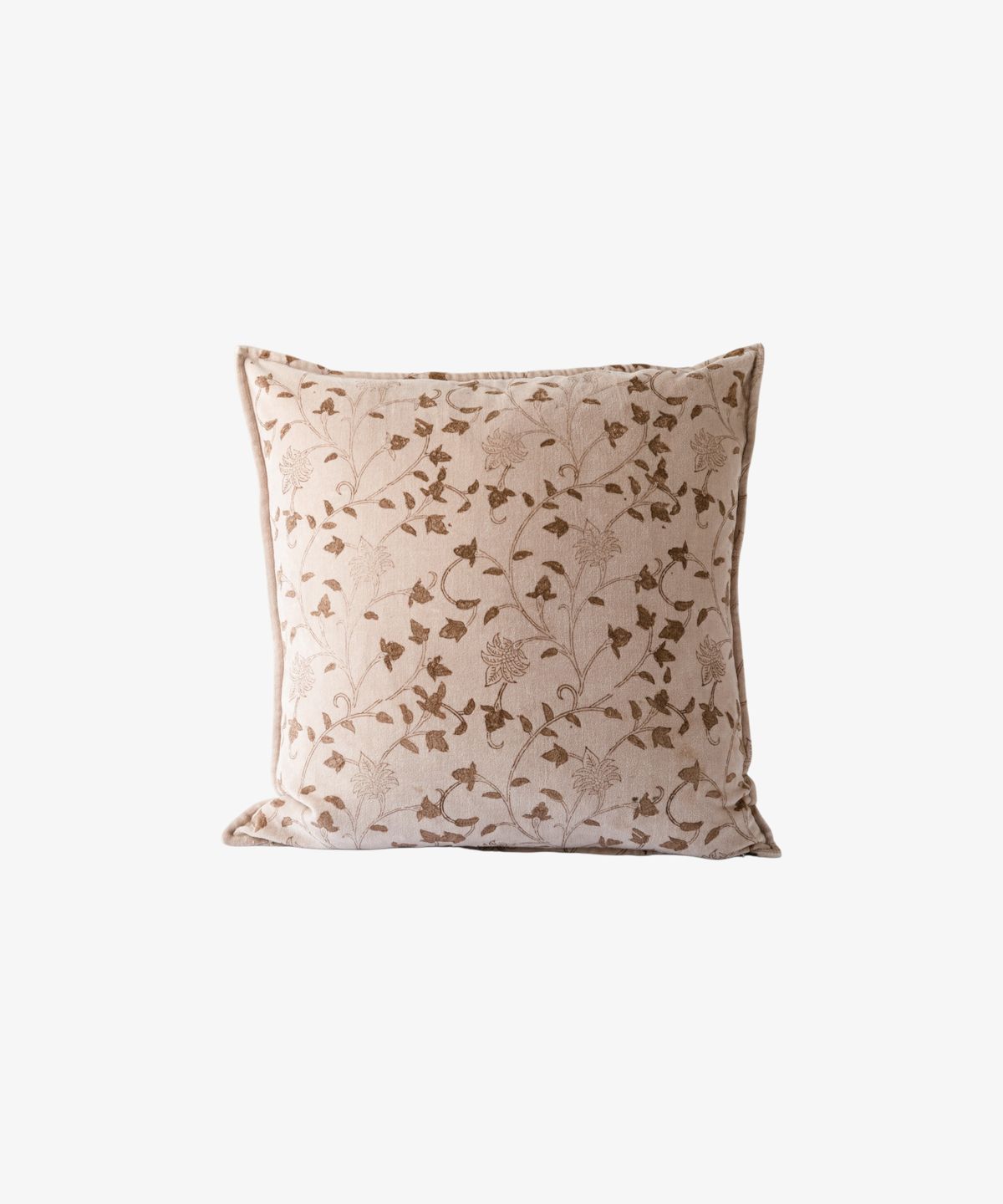 Remi Handblock Velvet Cushion Cover