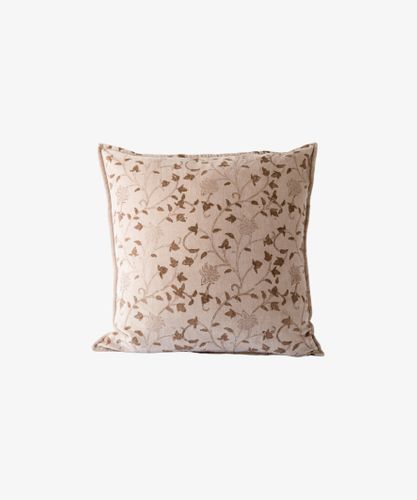 Remi Handblock Velvet Cushion Cover