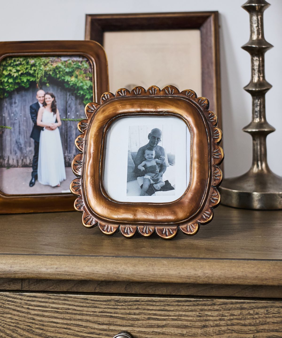 Petal Burnished Frame 4x4