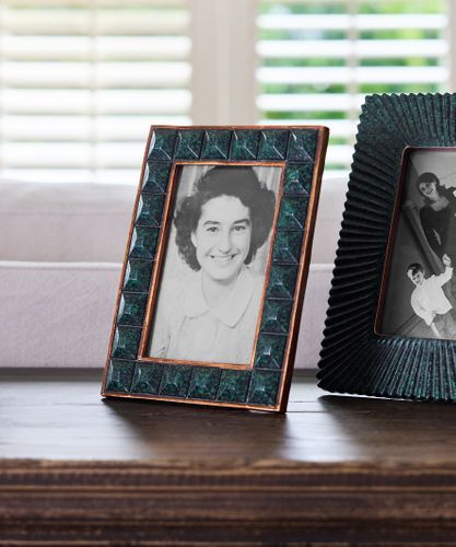 Jade Squares Photo Frame 4x6