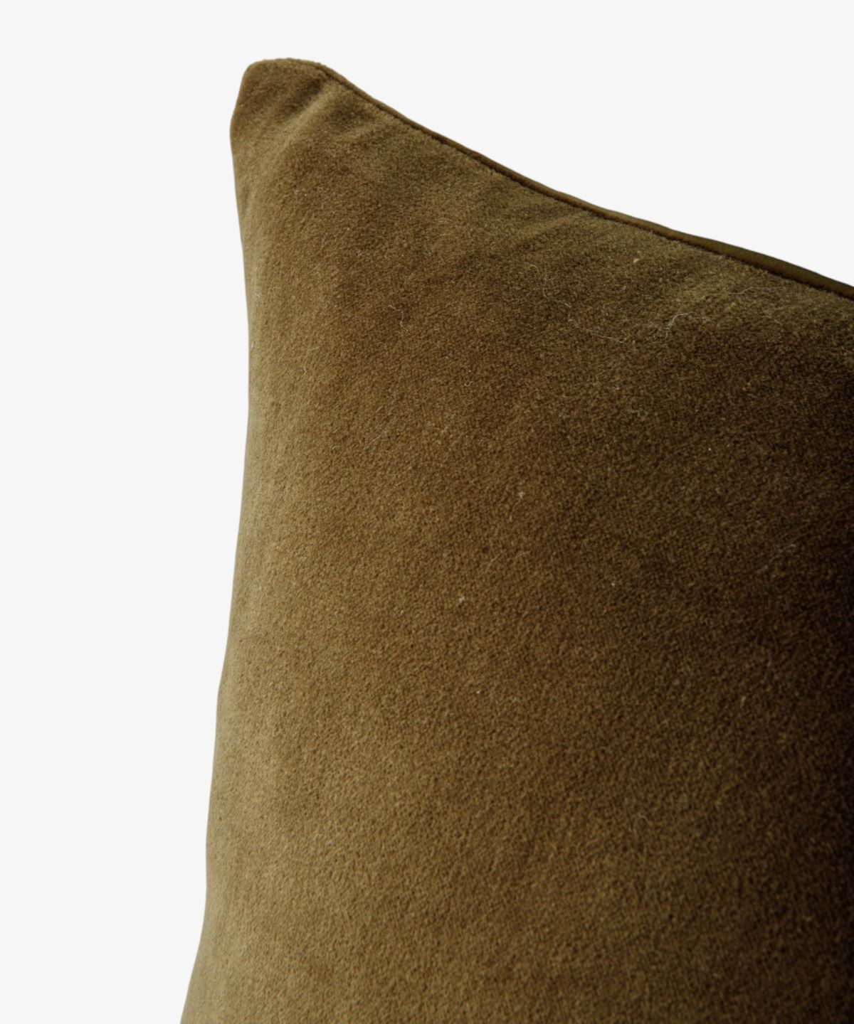 Velvet Cushion Cover Olive
