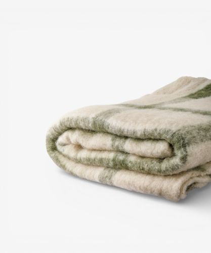 Juniper Check Throw Green
