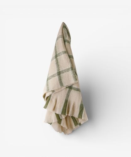 Juniper Check Throw Green
