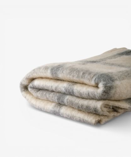 Juniper Check Throw Grey