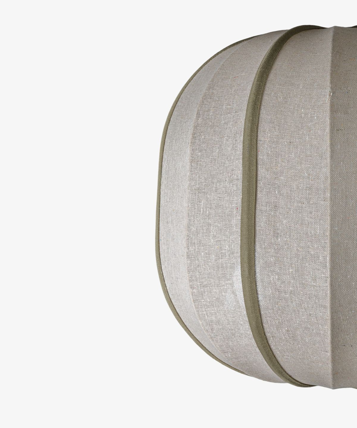 Thea Orb Olive & Natural Pendant