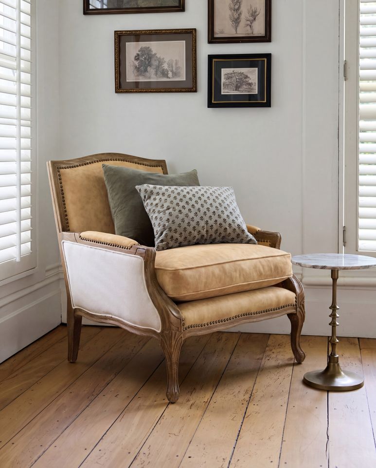 Harvey Leather Armchair