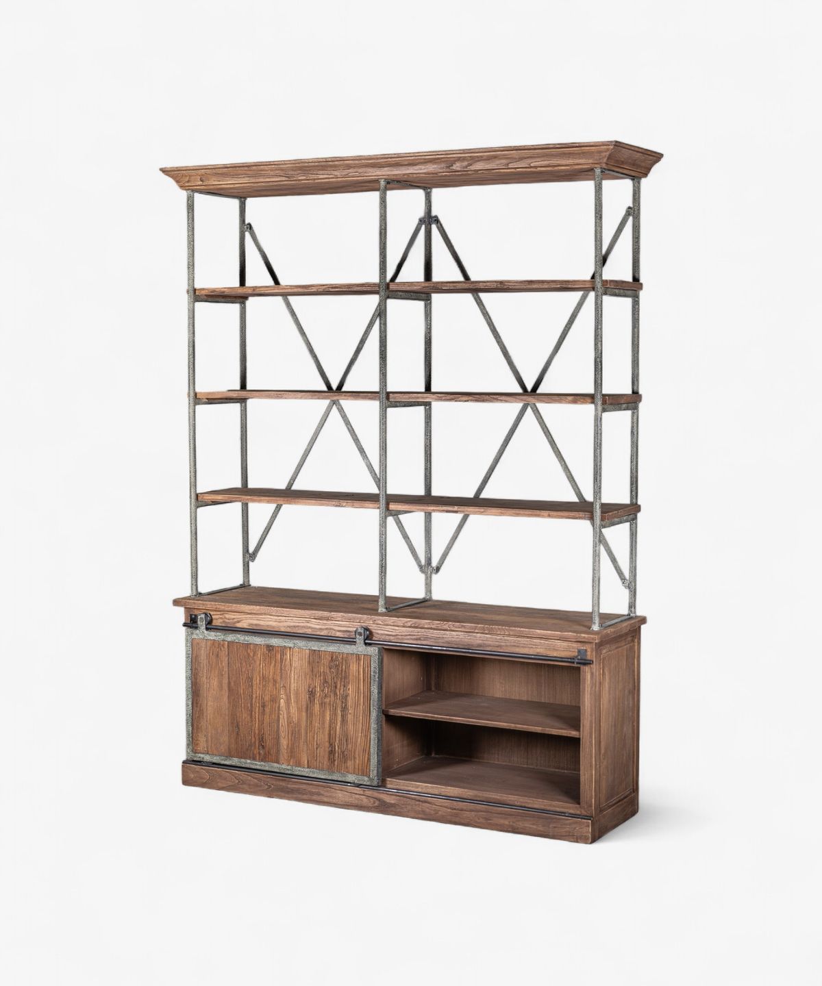 Sliding Door Bookshelf