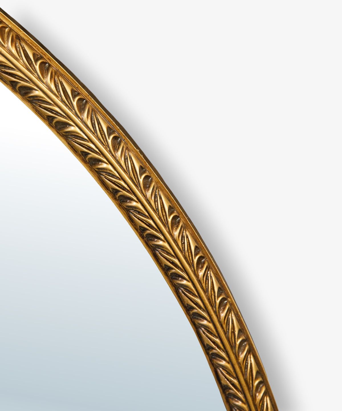 Bellini Carved Round Mirror