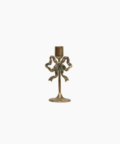 Bow Design Candleholder Small
