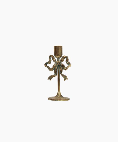 Bow Design Candleholder Small