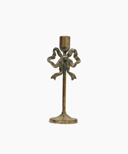 Bow Design Candleholder Medium