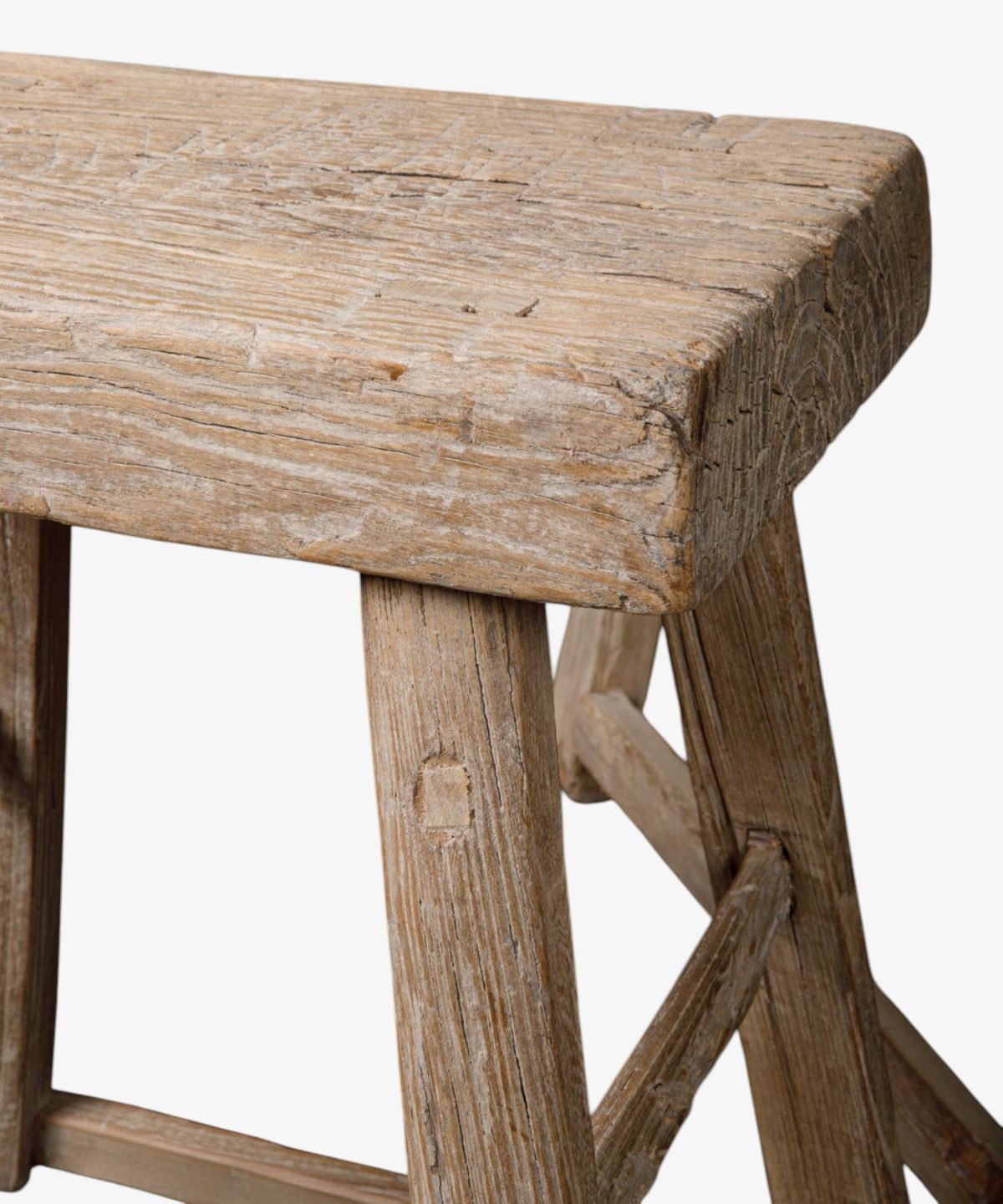 Foundry Wooden Stool Oversized