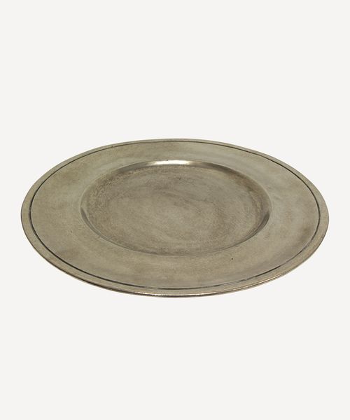 Pewter Charger Plate