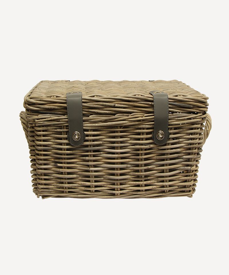 Grove Large Hamper Basket with Lid