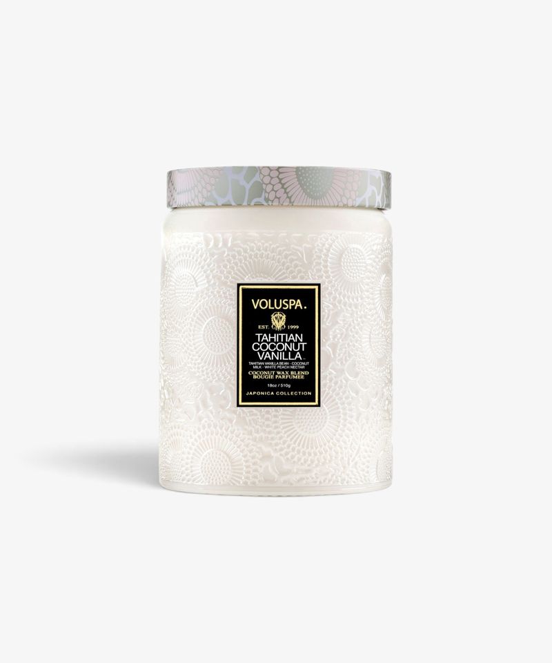Tahitian Coconut Vanilla 100 Hour Candle