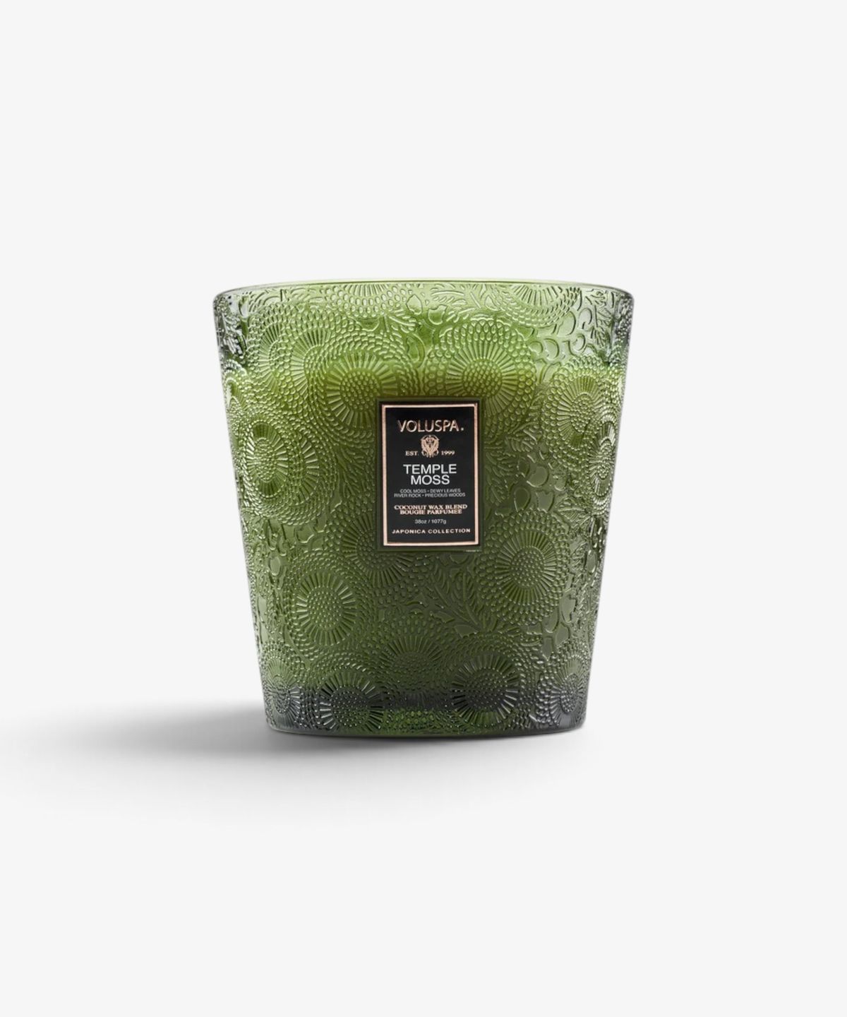 Temple Moss 3 Wick Hearth Candle