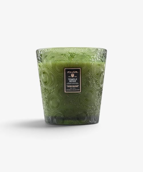 Temple Moss 3 Wick Hearth Candle