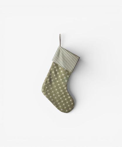 Greenwood Cotton Stocking Green