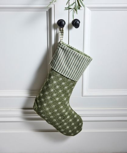 Greenwood Cotton Stocking Green