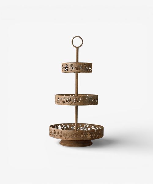 Yuletide Large Tiered Stand