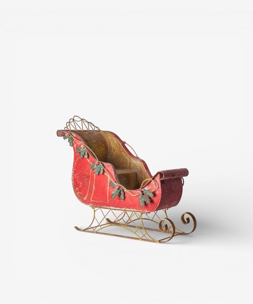 Holly Santa Sleigh