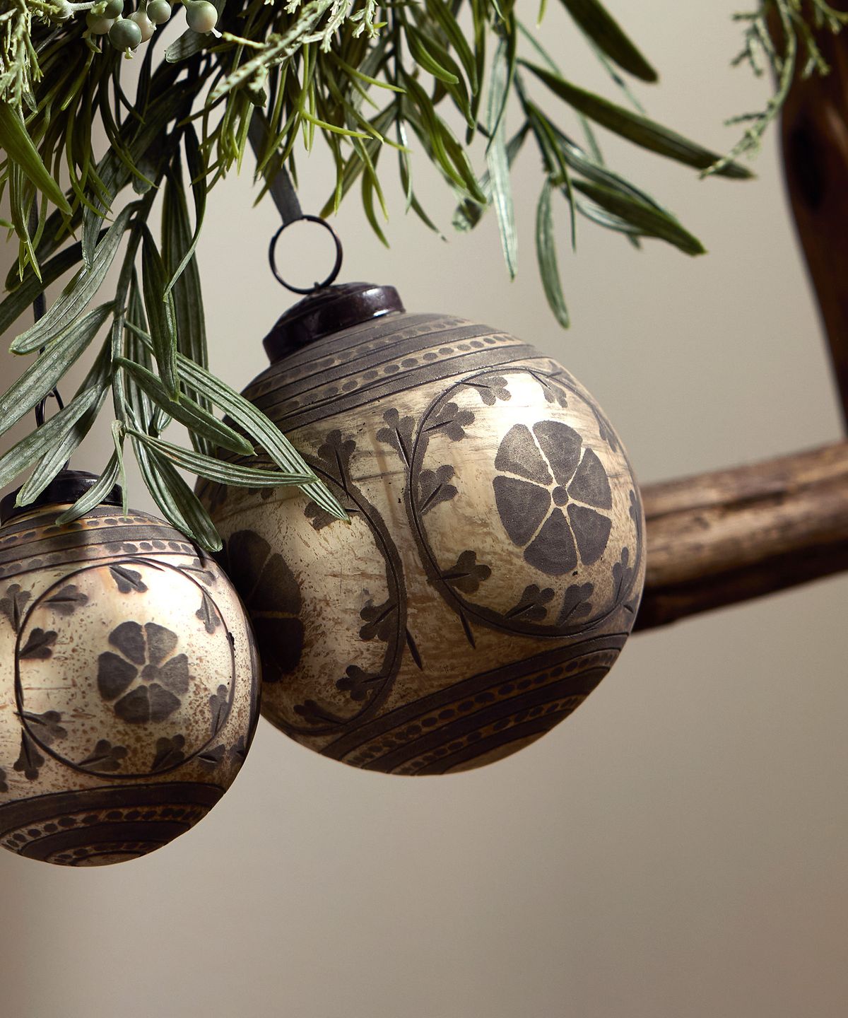 Silver Eclipse Large Hanging Ball