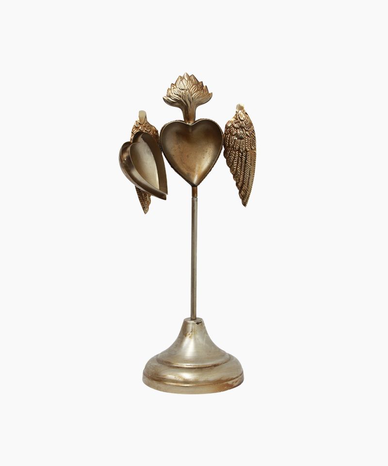 Milagro Heart With Wing D&eacute;cor