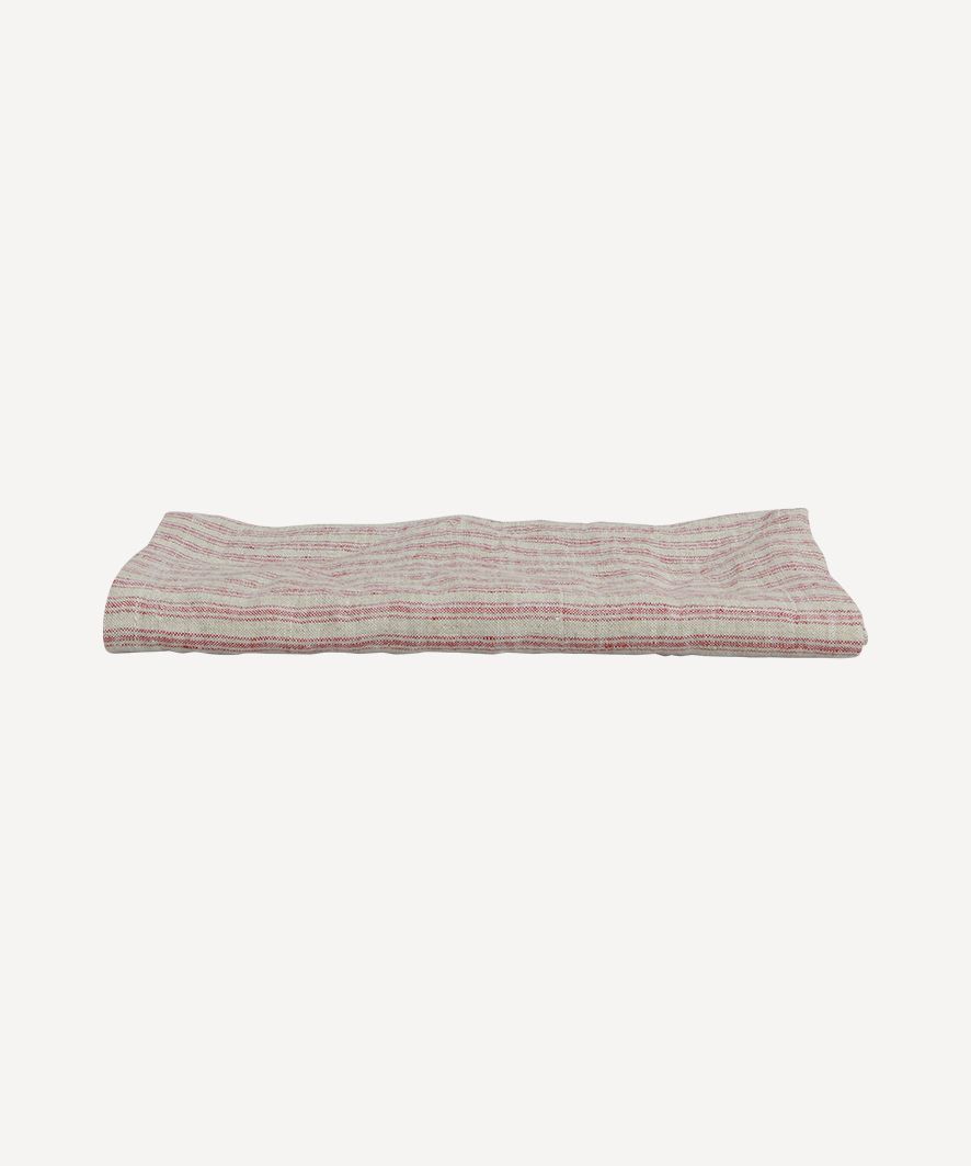 Red Narrow Stripe Napkin