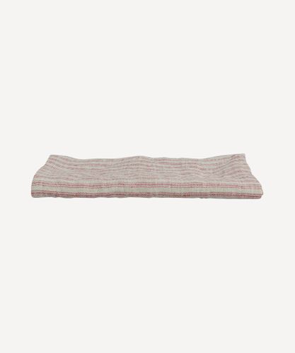 Red Narrow Stripe Napkin