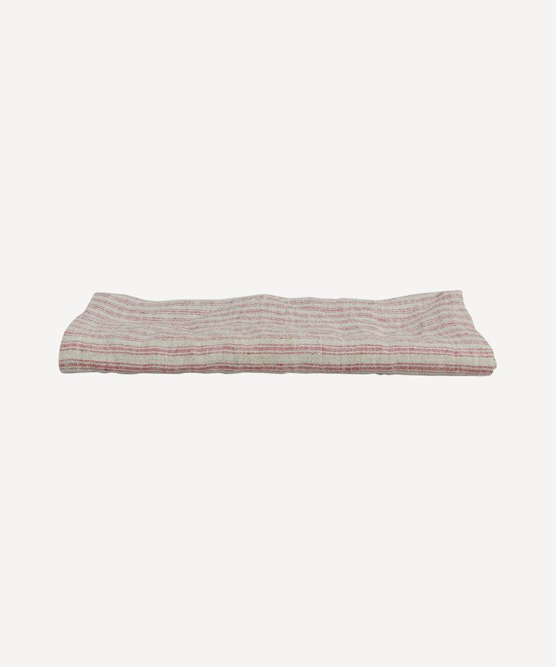 Red Narrow Stripe Napkin