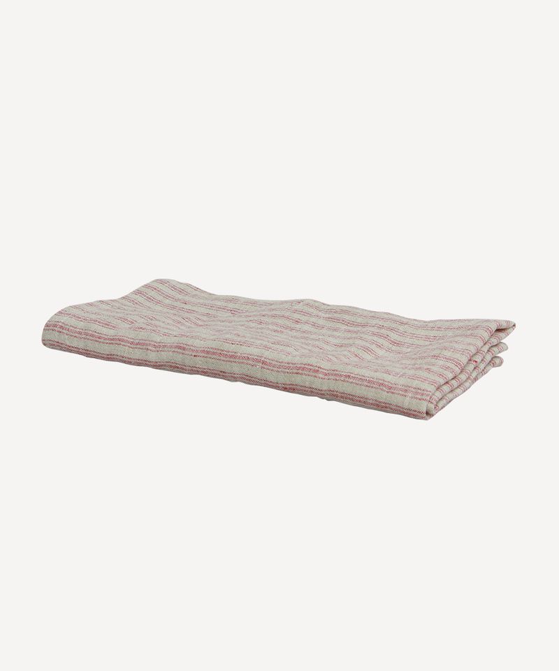 Red Narrow Stripe Napkin