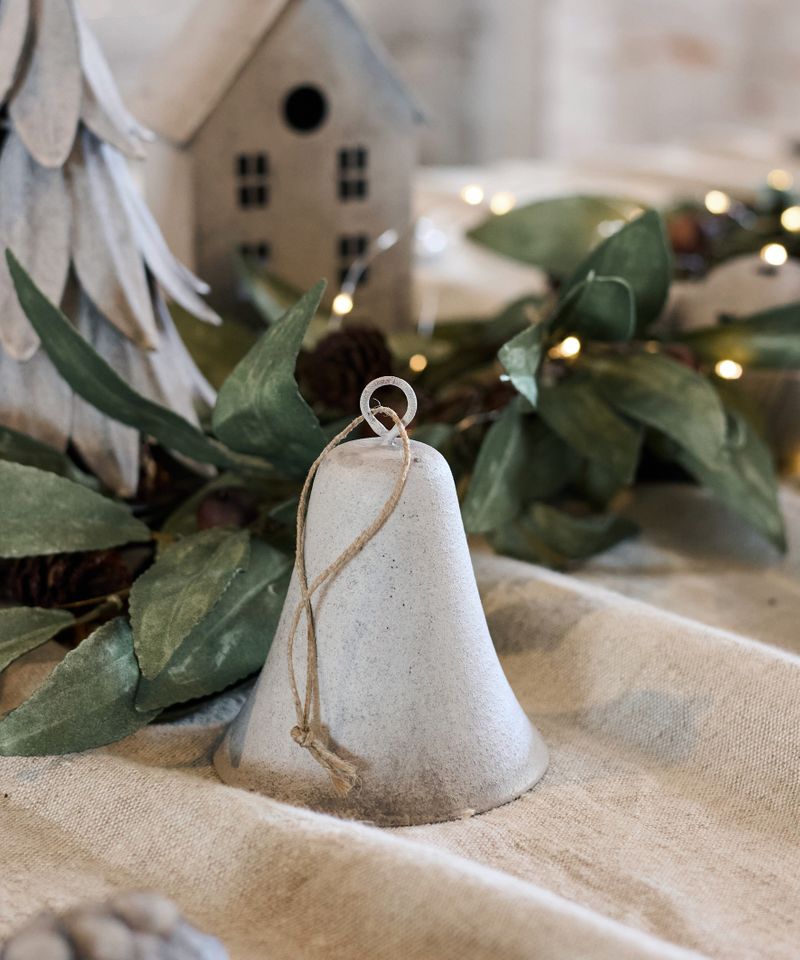Hanging Bell Medium Ash Grey