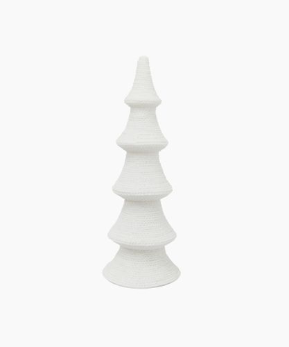 Woven Cone Tree Light Up Large