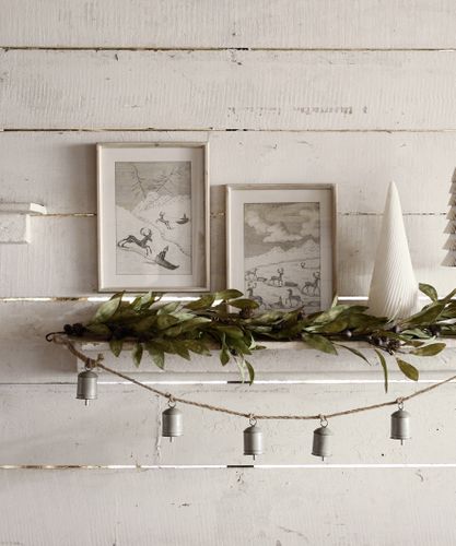 Reindeer Sleigh Scene Multiple Wall Art