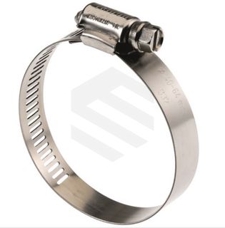 TRIDON CLAMP S/S 301 PERFORATED BAND S/S 305 SCREW 21-38MM