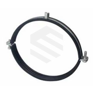 500mm Rubber Lined Spiral Duct Clamp M10 Boss ZP