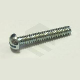 3/16X1/2 BSW Rnd Head Slot Metal Thread