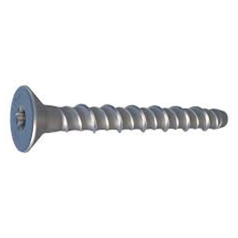 M10x100 Countersunk Screw Bolt HDG - Galv