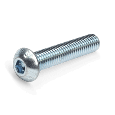 M10x20 Buttonhead Socket Screw ZP